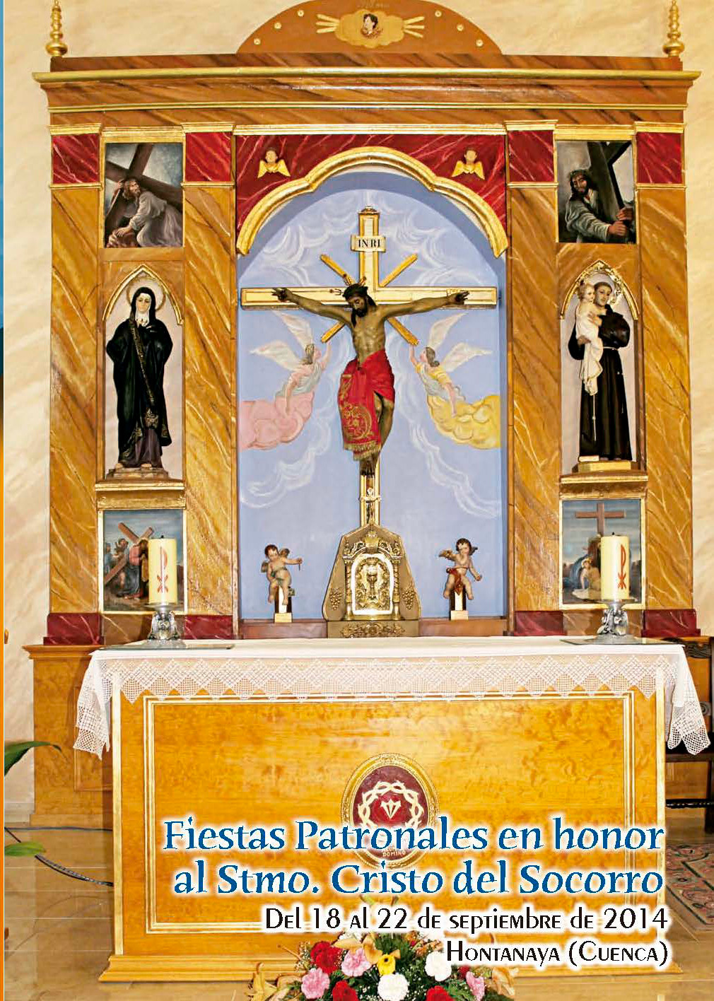 Fiestas patronales en honor del Santísimo Cristo del Socorro 2014 Hontanaya